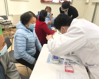 淄博康明愛爾眼科醫院干眼普查公益活動走進齊悅國際社區